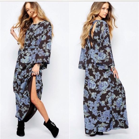 Free People Dresses & Skirts - Free People ‘Melrose’ Criss cross maxi dress. Sz 4